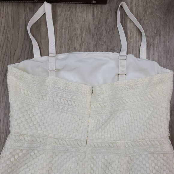 J. Crew Geometric Lace Midi Dress size 6 - Picture 7 of 10